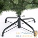 Sapin de Noël Vert décoré 150 cm avec 310 branches et pied support