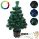 Sapin de Noël Vert lumineux 60 cm. Plusieurs couleurs