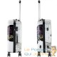 4 Valises Rigides Solides Papillon 42 - 66 - 98 litres. + Beautycase pour le voyage