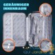 4 Valises Rigides Solides Noir 34 - 55 - 84 - 120 litres. Pour le voyage court et long