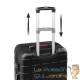 2 Valises Rigides Solides Noires 40 - 105 litres. Qualité et facilté pour le voyage