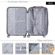 Valise Rigide Solide Champagne 105 litres. Qualité et facilté pour le voyage
