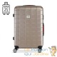 Valise Rigide Solide Champagne 105 litres. Qualité et facilté pour le voyage