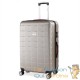 Valise Rigide Solide Champagne 105 litres. Qualité et facilté pour le voyage