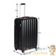 Valise Rigide Solide Noire 90 litres. Qualité et facilté pour le voyage