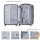 Valise Rigide Solide Bleue 90 litres. Qualité et facilté pour le voyage