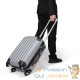 Valise Rigide Solide Argentée 34 litres. Qualité et facilté pour le voyage