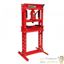 Presse d'atelier hydraulique de 30 tonnes Rouge