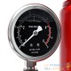 Presse d'atelier hydraulique de 6 tonnes + manomètre Rouge