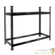 Lot de 3 : Rack Rangement Pneus Étagère Pour 6 à 8 Pneus Hauteur Réglable