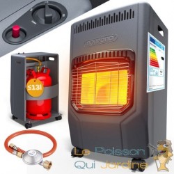 Chauffage d'appoint ou d'atelier au gaz 4200W Très efficace