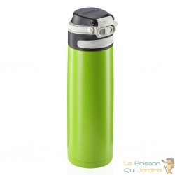 Thermos moderne et de qualité Vert 600 ml pour étudiants, salariés, employés et ouvriers