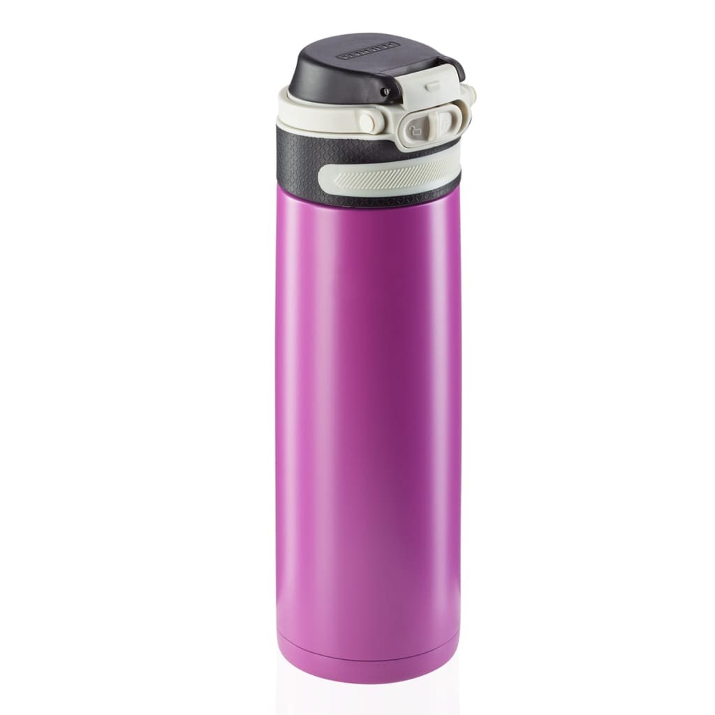 Thermos moderne et de qualité Violet 600 ml pour étudiants, salariés, employés et ouvriers