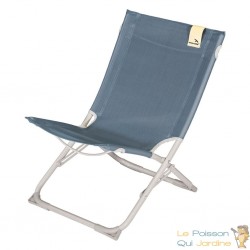 Chaise de camping moderne et de qualité Bleue