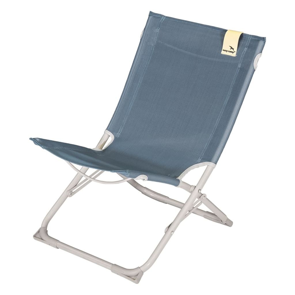 Chaise de camping moderne et de qualité Bleue