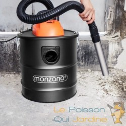 Aspirateur à Cendres 1200 W 20 L pour Poêles à Bois Qualité et efficacité