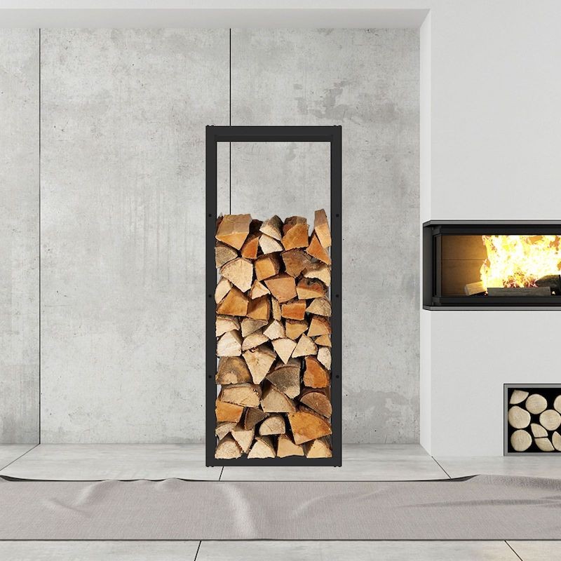 Range Bûches intérieur 150 X 60 . Idéal rangement bois de chauffage