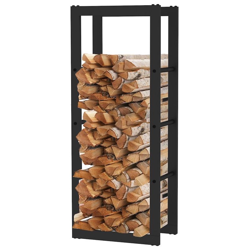 Range Bûches intérieur 100 X 40 . Idéal rangement bois de chauffage