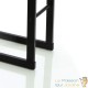 Range Bûches intérieur 100 X 40 . Idéal rangement bois de chauffage