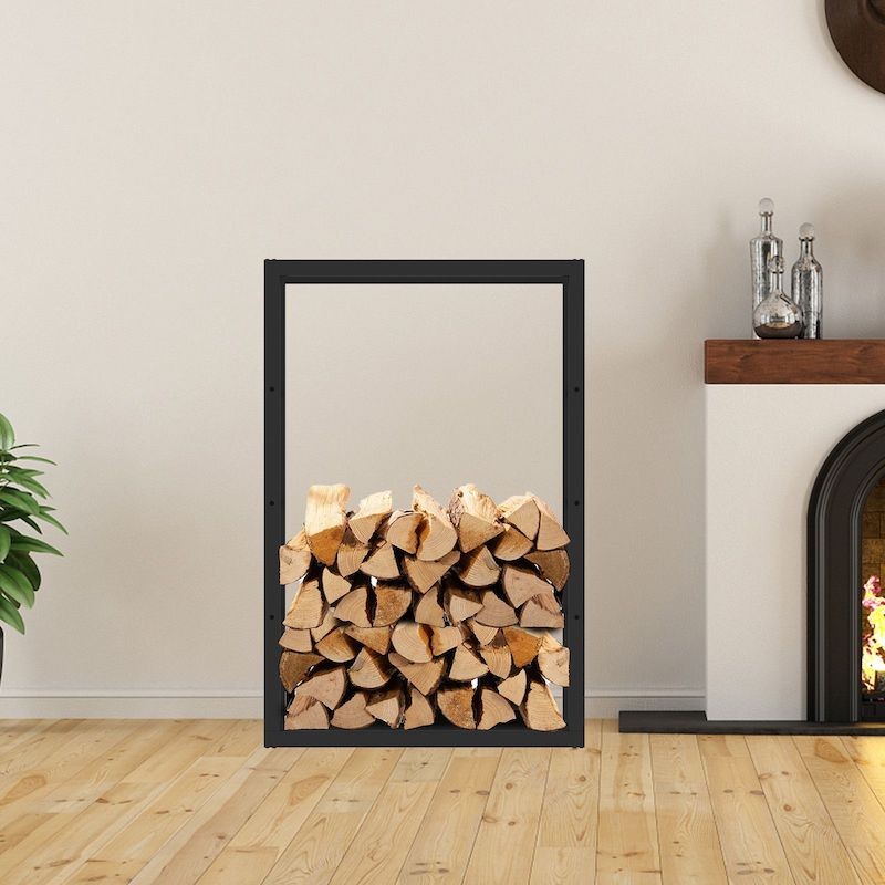 Range Bûches intérieur 150 X 100 . Idéal rangement bois de chauffage
