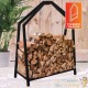 Range Bûches intérieur 78 cm . Portant métal pour rangement bois de chauffage