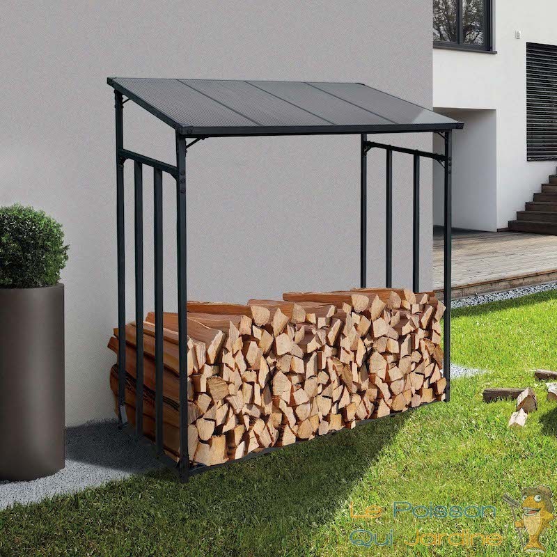 Range Bûches intérieur 70 X 45 . Idéal rangement bois de chauffage - Le  Poisson Qui Jardine