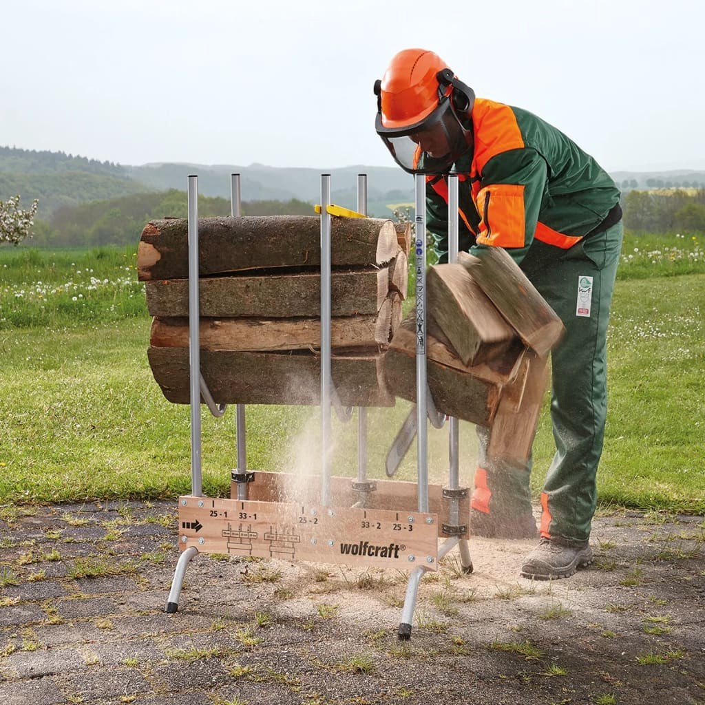 Chevalet de sciage PROFESSIONNEL Multi Bûches - rondins de bois capacité 150 kg