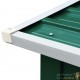 Abri Stockage Bûches Extérieur Vert 172x91x154 . Idéal rangement bois de chauffage