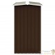 Abri Stockage Bûches Extérieur Marron 172x91x154 . Idéal rangement bois de chauffage