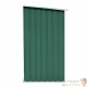 Abri Stockage Bûches Extérieur Vert 163x83x154 . Idéal rangement bois de chauffage