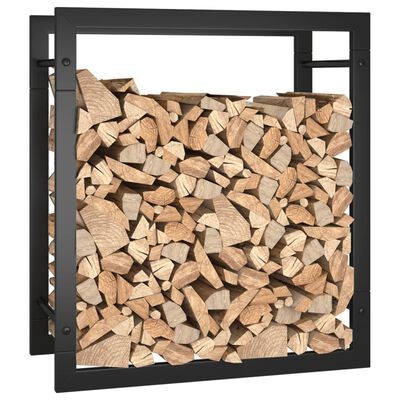 Range Bûches intérieur 56 cm de hauteur . Idéal rangement bois de chauffage