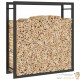 Range Bûches intérieur 86 cm de hauteur . Idéal rangement bois de chauffage