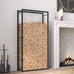 Range Bûches intérieur 154 cm de hauteur . Idéal rangement bois de chauffage