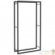 Range Bûches intérieur 154 cm de hauteur . Idéal rangement bois de chauffage