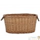 Panier Porte Bûches intérieur 58 cm de long Idéal rangement bois de chauffage
