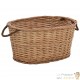 Panier Porte Bûches intérieur 58 cm de long Idéal rangement bois de chauffage