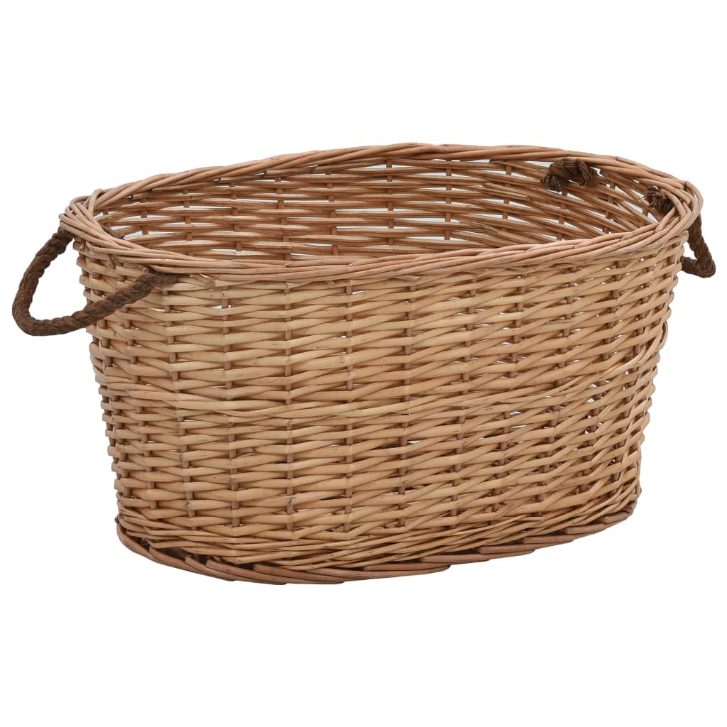 Panier Porte Bûches intérieur 58 cm de long Idéal rangement bois de chauffage