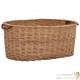 Panier Porte Bûches intérieur 78 cm de long Idéal rangement bois de chauffage