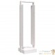 Porte Bûches intérieur Tour Blanc 110 cm de hauteur . Idéal rangement bois de chauffage