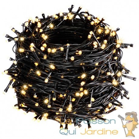 Guirlande de Noël Blanc chaud 40m 400 LED Qualité et sublime