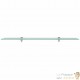 Lot de 2 : Étagère Tablette en Verre 90 cm transparent à fixer pour une décoration moderne et épurée