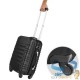 4 Valises de Voyage Solides Noires 25 - 45 - 72 - 108 litres. Pour le voyage court et long