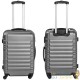 4 Valises de Voyage Solides Grises 25 - 45 - 72 - 108 litres. Pour le voyage court et long