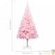 Sapin de Noël Rose artificiel 210 X 120 cm et pied support pour un Noël original.