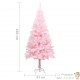 Sapin de Noël Rose artificiel 240 X 120 cm et pied support pour un Noël original.