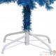 Sapin de Noël Bleu artificiel 210 X 120 cm et pied support pour un Noël original.