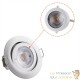 Ensemble de 6 Spots encastrables LED Pour plafond Blanc de 5W