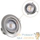 Ensemble de 12 Spots encastrables LED Pour plafond Argent de 5W