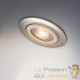 Ensemble de 6 Spots encastrables LED Pour plafond Argent de 5W