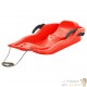 Traîneau Plastique + freins Rouge 87x40x18 cm. Enfants de + de 36 mois